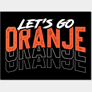 Go Oranje Netherlands Posters and Art
